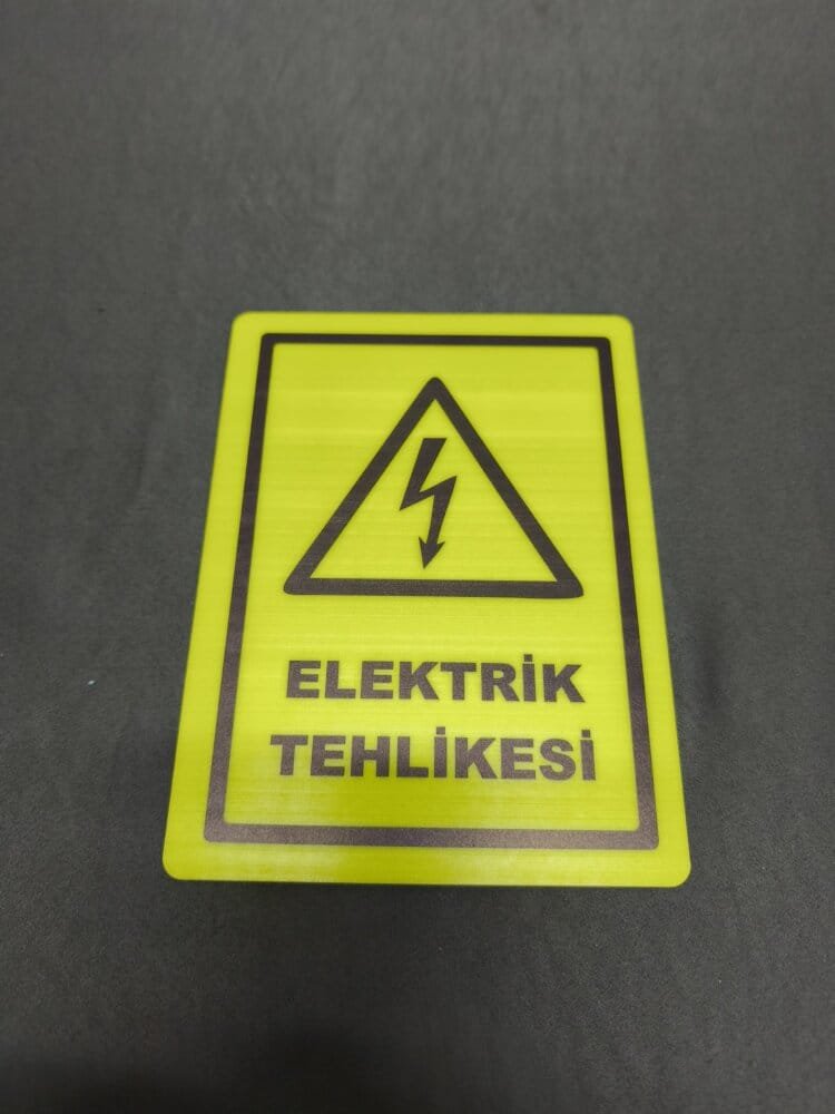 Elektrik  Tabelası Pleksi - Görsel 4