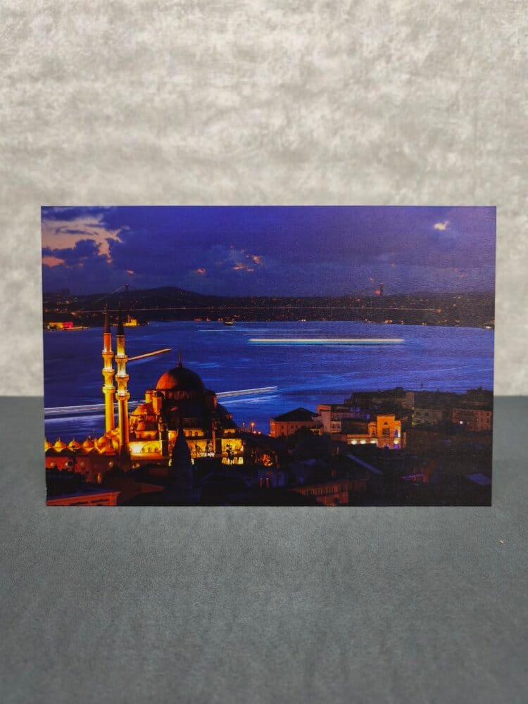 İstanbul Manzarası Mdf Tablo
