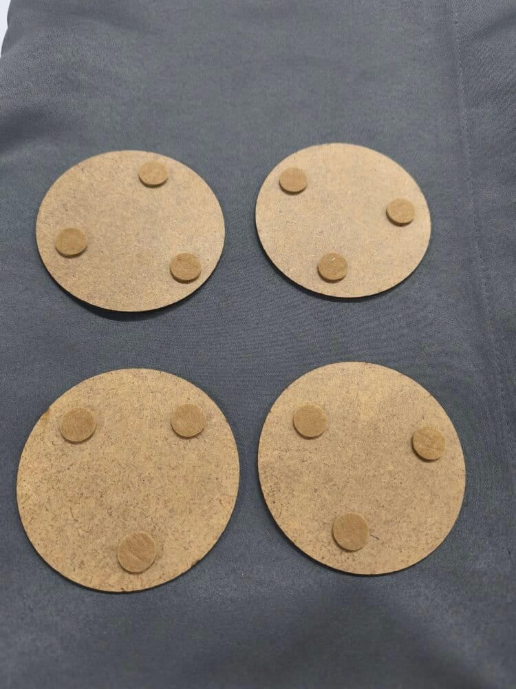 Cofe Time Baskılı Bardak Altlığı Mdf - Görsel 4