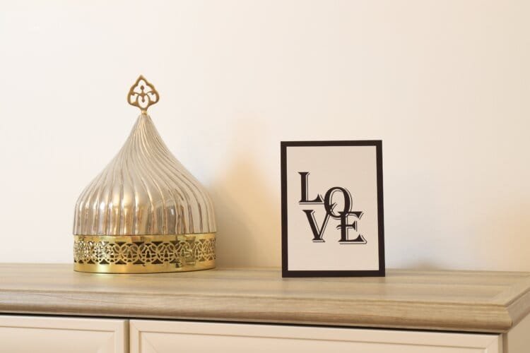 Love Baskılı Mdf Tablo - Görsel 3