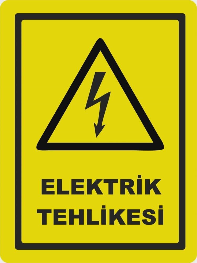 Elektrik  Tabelası Pleksi - Görsel 3